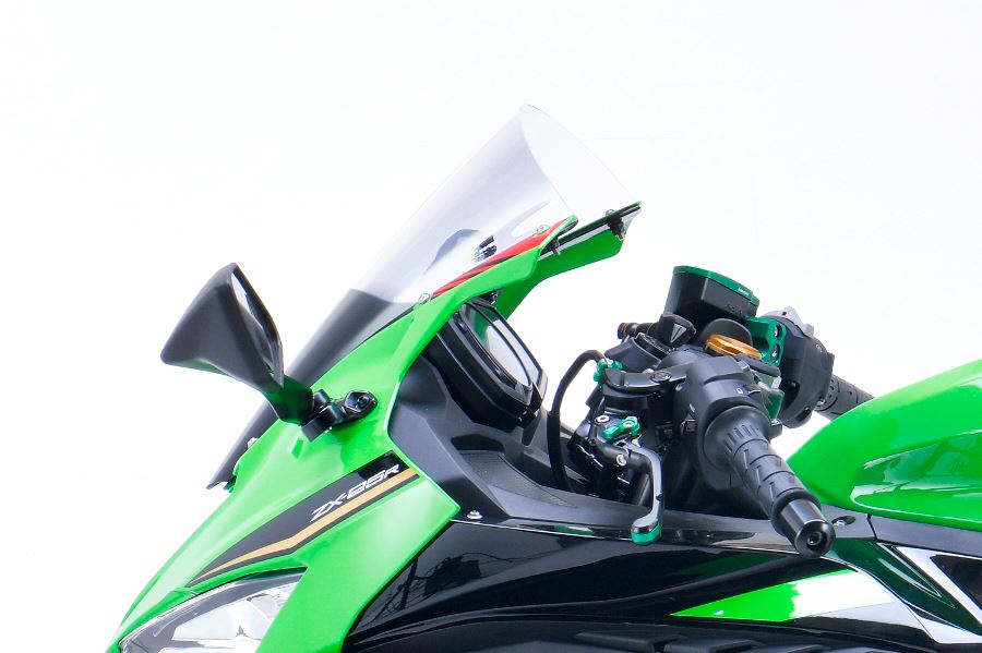 Screen Racing Clear Width 290 x Length 370 mm Ninja ZX-25R