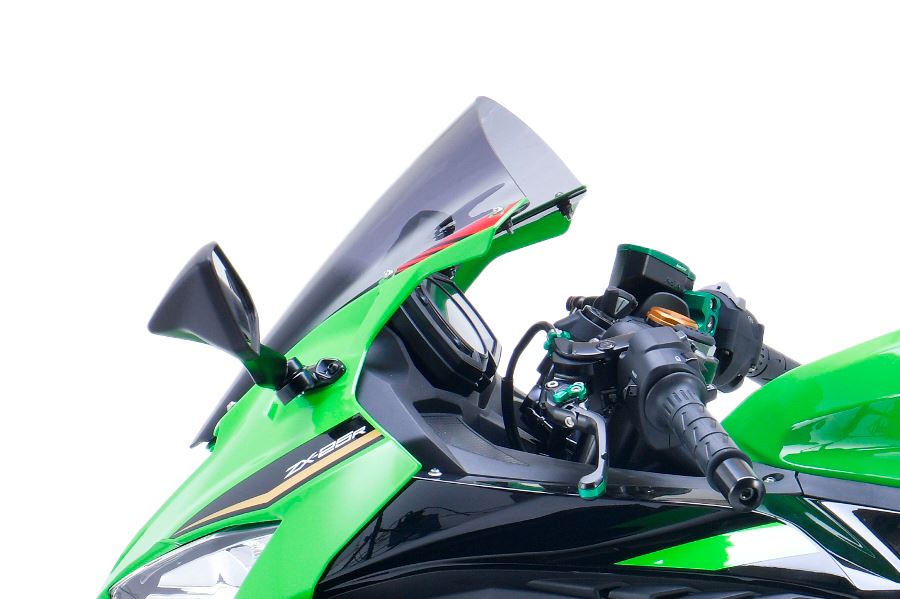 スクリーン レーシング スモーク 幅290×長さ370mm ニンジャ ZX-25R