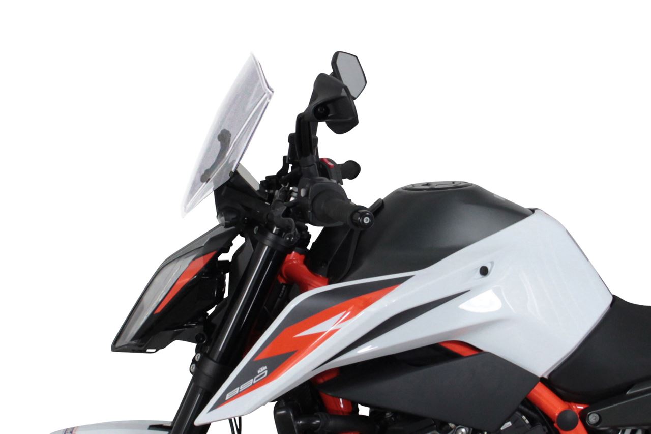 Screen Racing Clear 310mm (W) x 300mm (L) for 890 Duke R