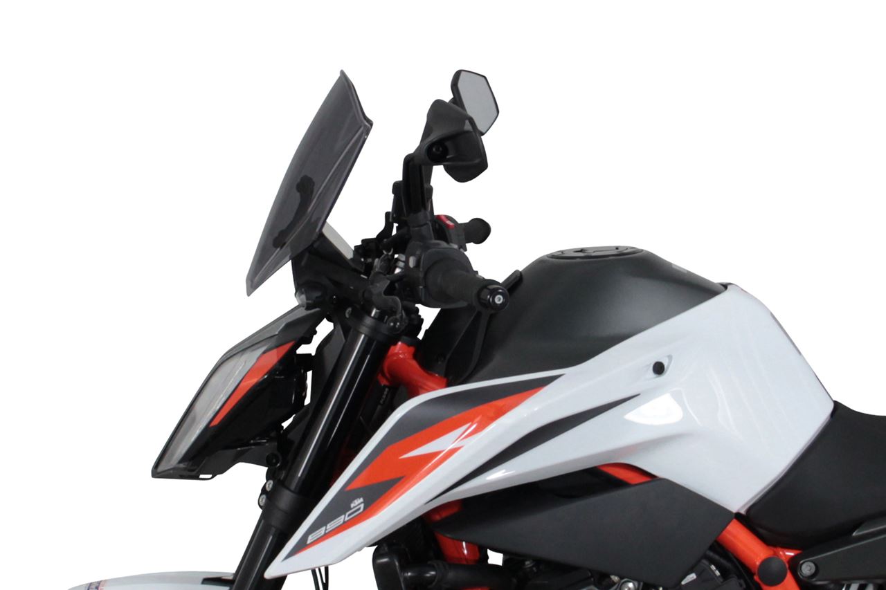 スクリーン レーシング スモーク 幅310×長さ300mm 890デュークR