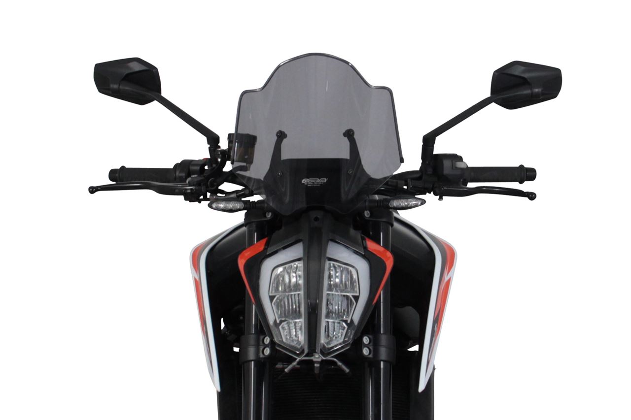 スクリーン レーシング スモーク 幅310×長さ300mm 890デュークR