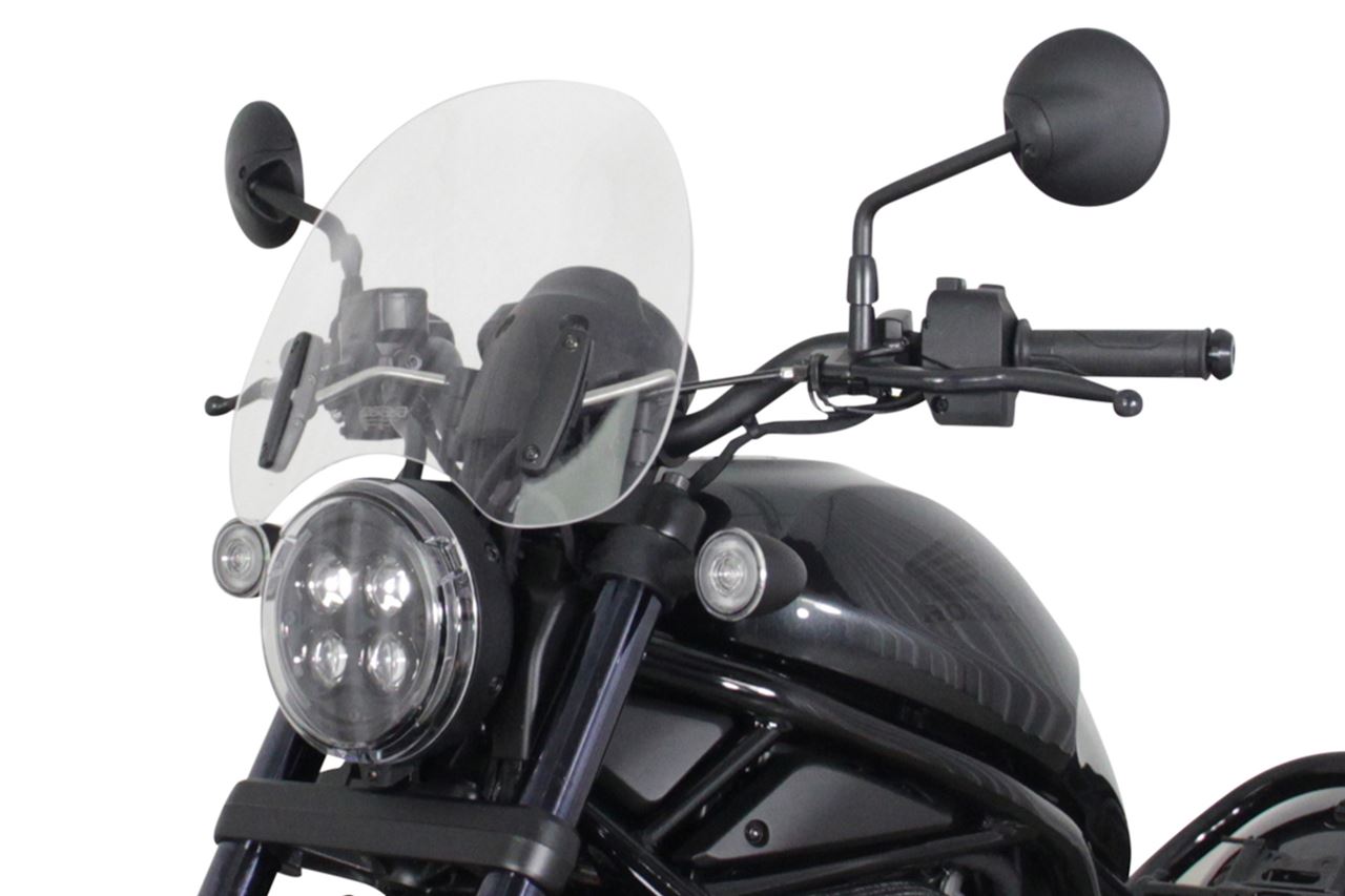 スクリーン ツーリング クリア 幅380×長さ320mm レブル1100