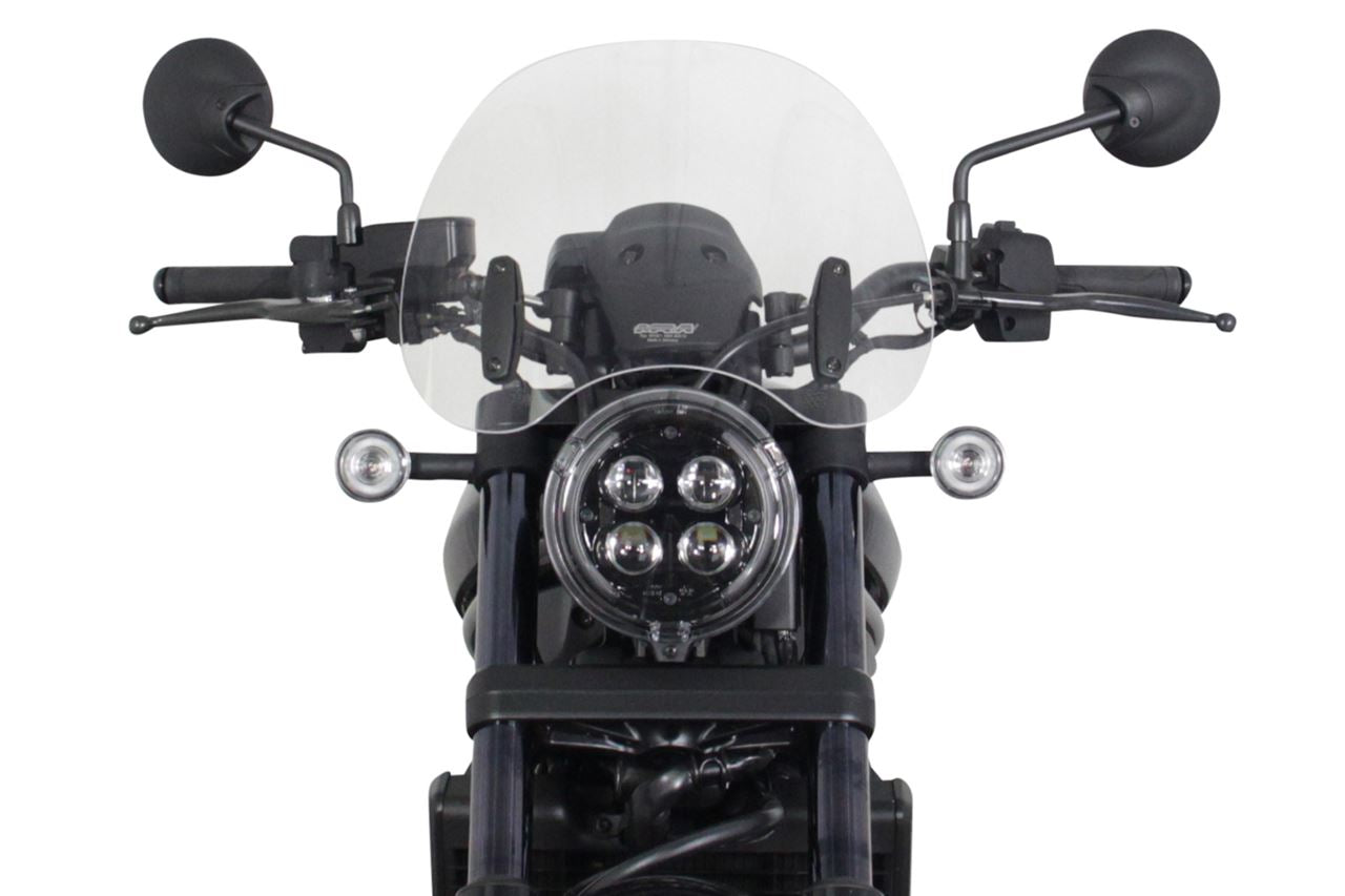 スクリーン ツーリング クリア 幅380×長さ320mm レブル1100