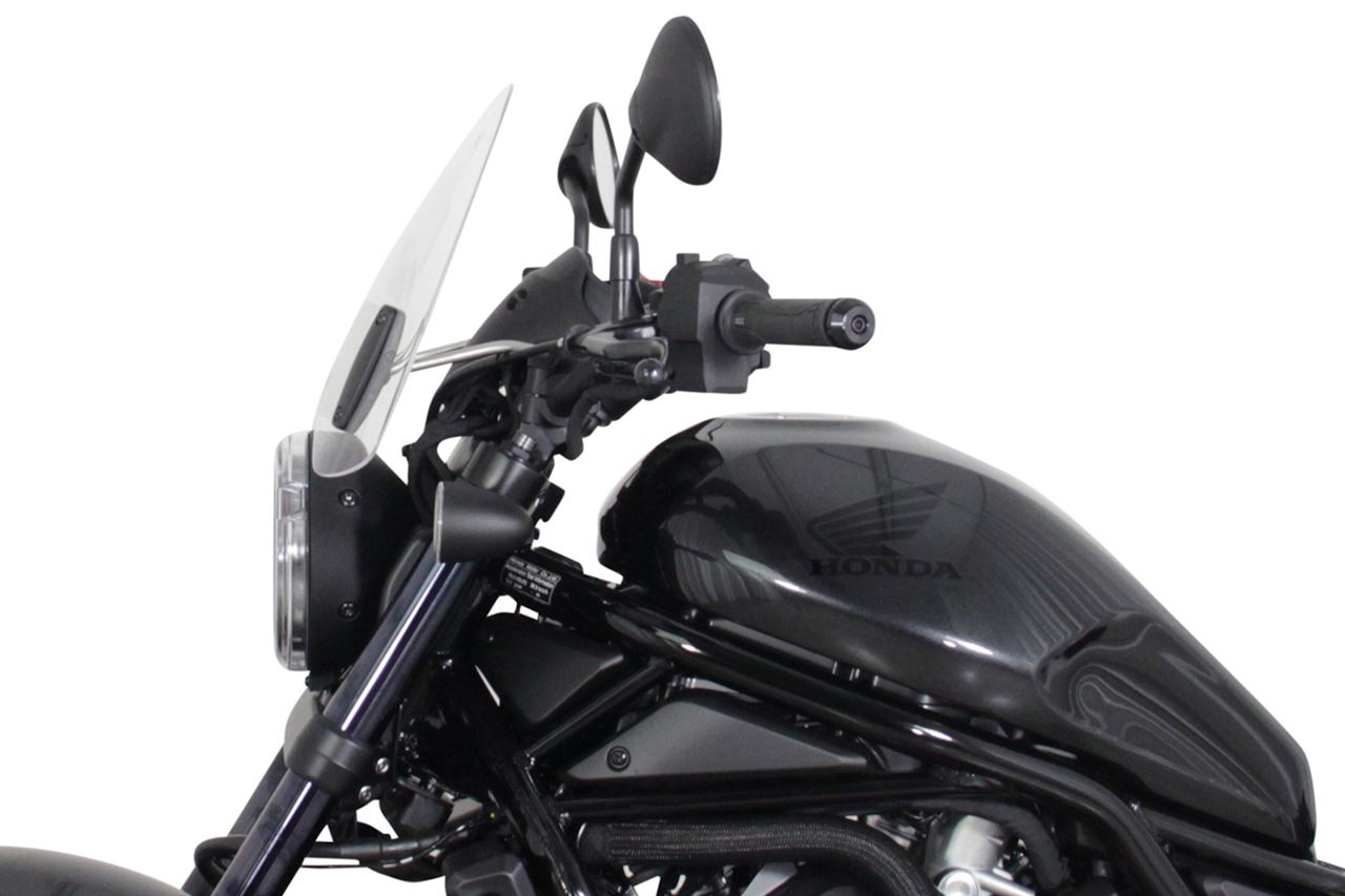 スクリーン ツーリング クリア 幅380×長さ320mm レブル1100