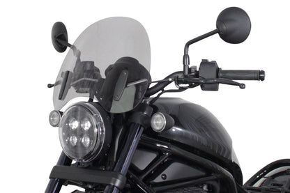 Windshield Touring Smoke, W380 x L320mm, Rebel 1100