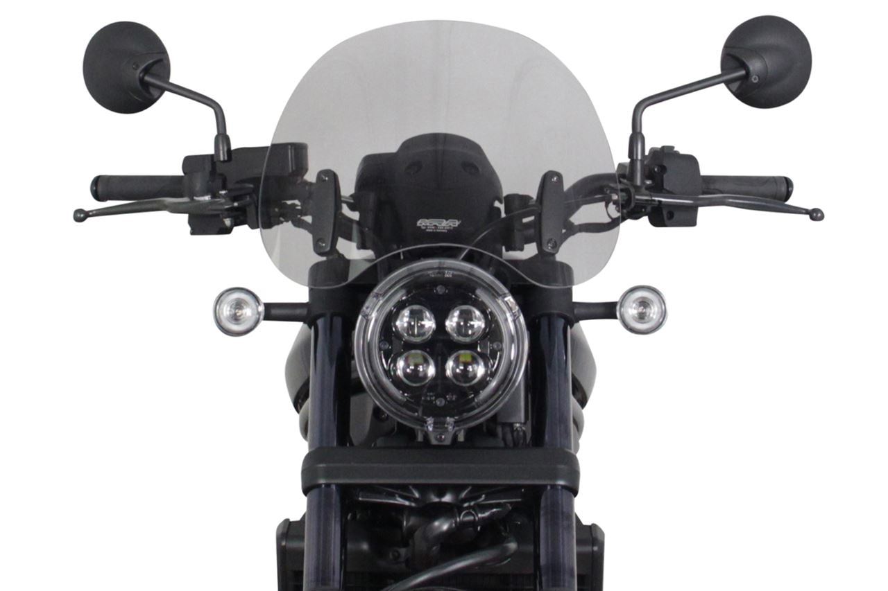 Windshield Touring Smoke, W380 x L320mm, Rebel 1100