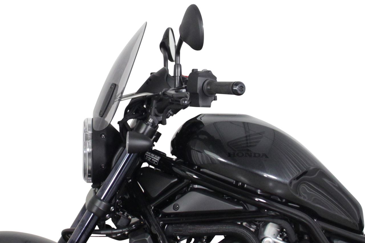 Windshield Touring Smoke, W380 x L320mm, Rebel 1100