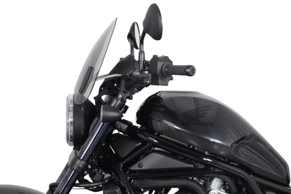 Windshield Touring Smoke, W380 x L320mm, Rebel 1100