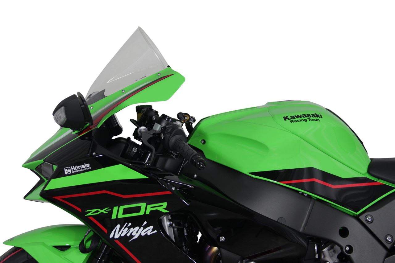 スクリーン レーシング クリア 幅320×長さ330mm ZX-10RR