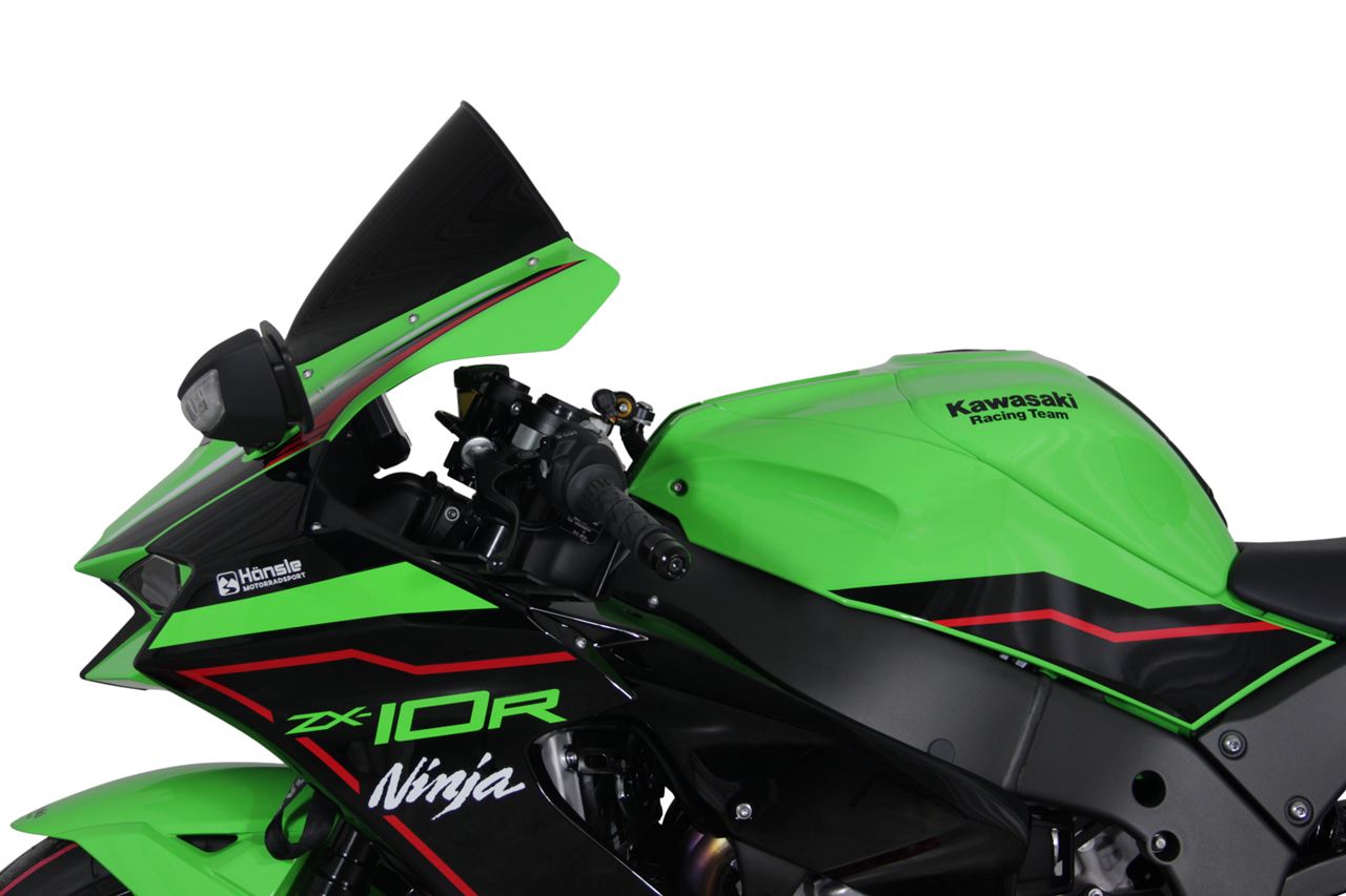 Screen Racing Black, 320x330mm, ZX-10RR