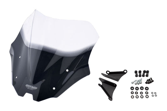 スクリーン レーシング クリア 幅320×長さ290mm MT-09/SP