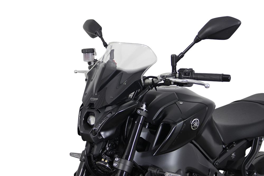 スクリーン レーシング クリア 幅320×長さ290mm MT-09/SP