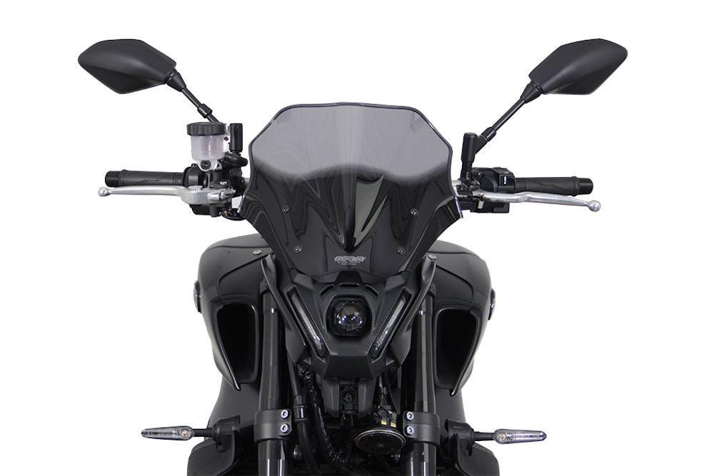 スクリーン レーシング スモーク 幅320×長さ290mm MT-09/SP