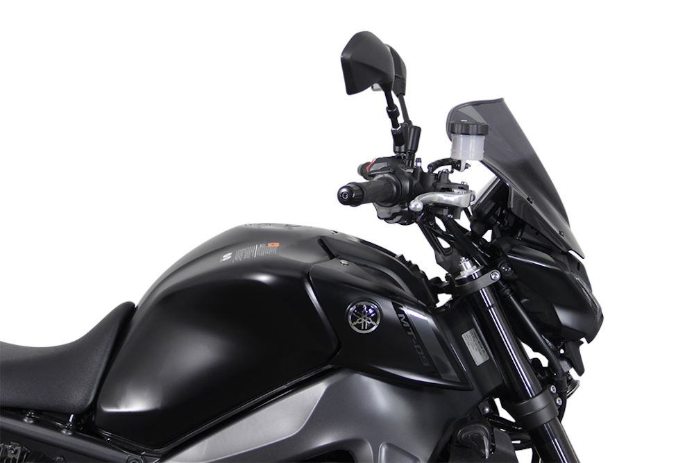 スクリーン レーシング スモーク 幅320×長さ290mm MT-09/SP
