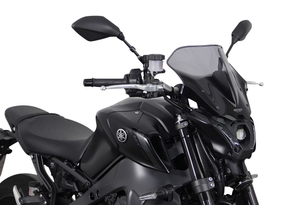 スクリーン レーシング スモーク 幅320×長さ290mm MT-09/SP