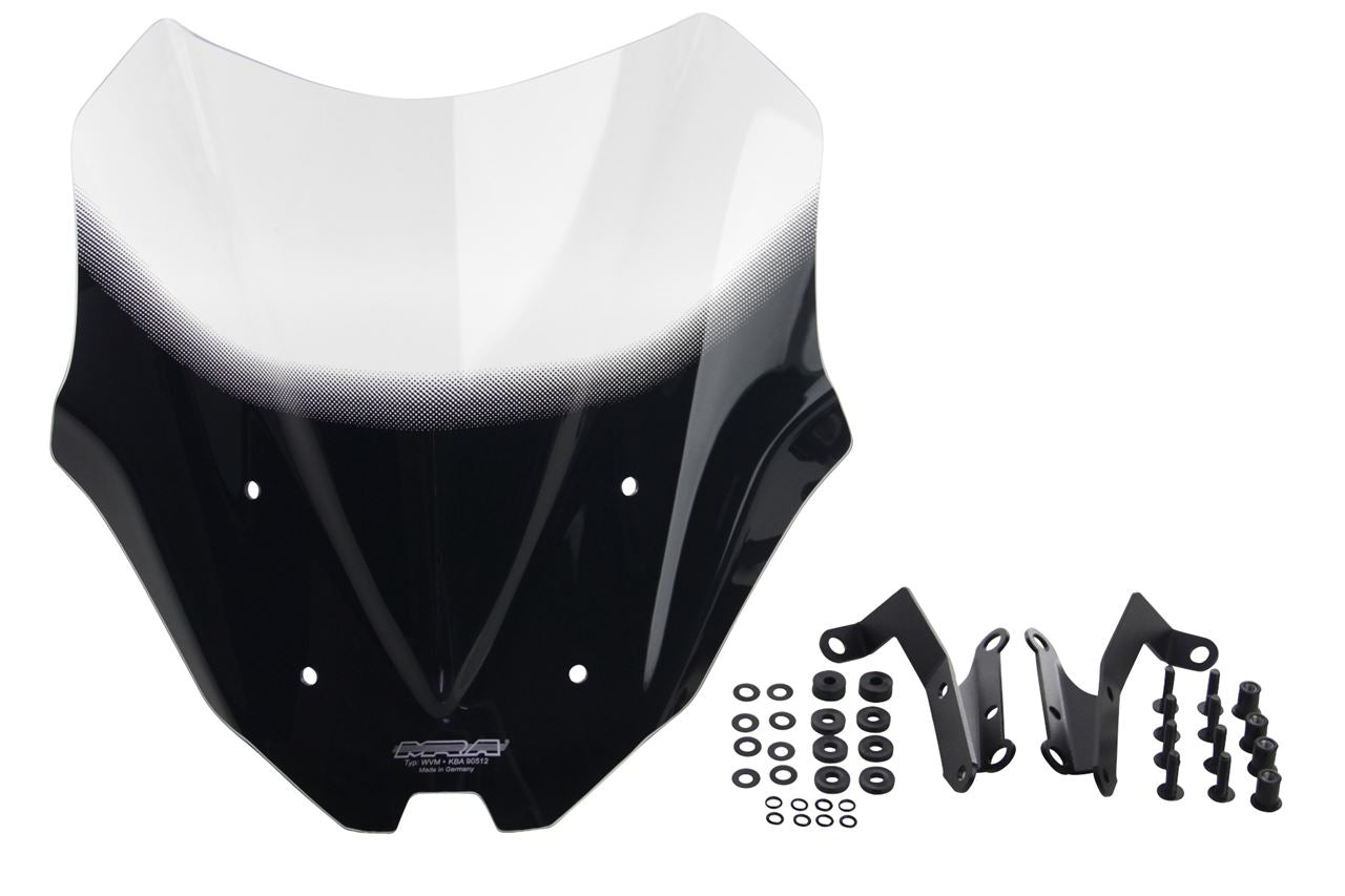 スクリーン レーシング クリア 幅320×長さ290mm MT-07