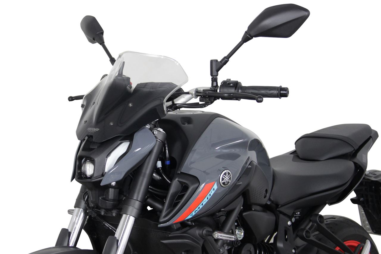 スクリーン レーシング クリア 幅320×長さ290mm MT-07