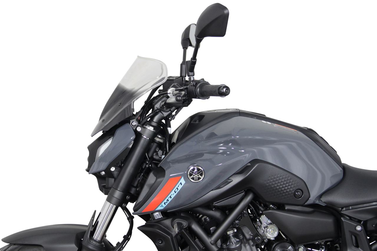 スクリーン レーシング クリア 幅320×長さ290mm MT-07