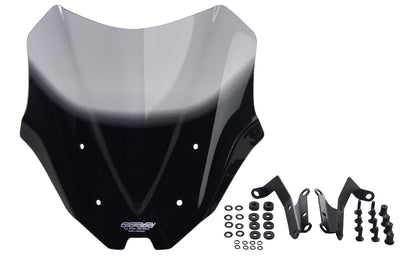 スクリーン レーシング スモーク 幅320×長さ290mm MT-07