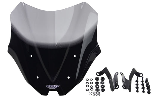 スクリーン レーシング スモーク 幅320×長さ290mm MT-07