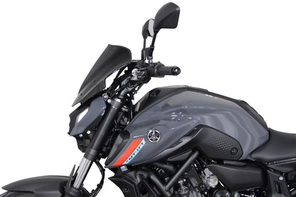 スクリーン レーシング ブラック 幅320×長さ290mm MT-07