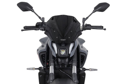 スクリーン レーシング ブラック 幅320×長さ290mm MT-07