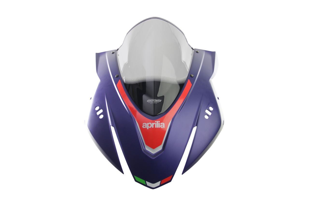 スクリーン レーシング スモーク 幅320×長さ375mm RSV4 1100 ファクトリー