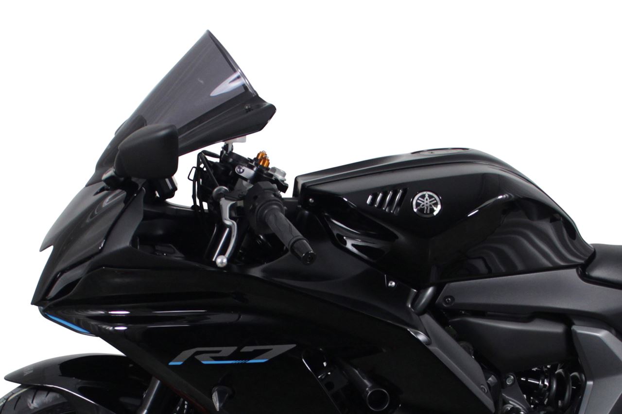 スクリーン レーシング スモーク 幅300×長さ380mm YZF-R7