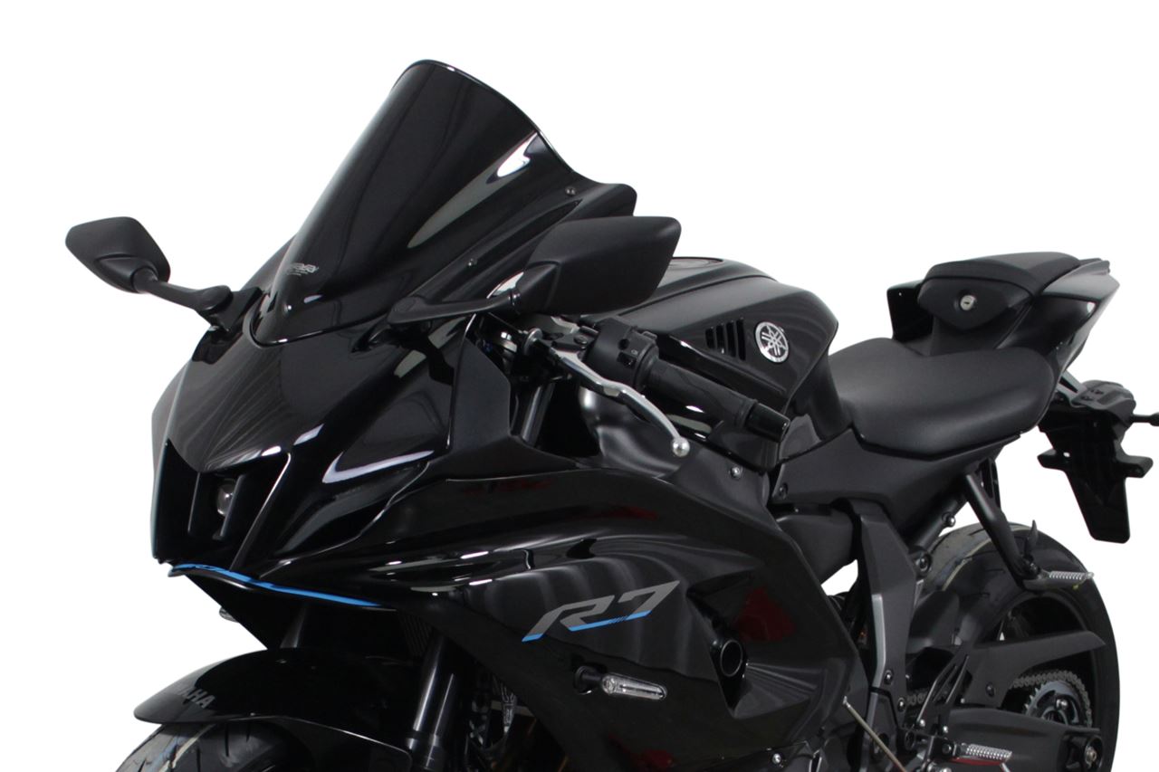スクリーン レーシング ブラック 幅300×長さ380mm YZF-R7