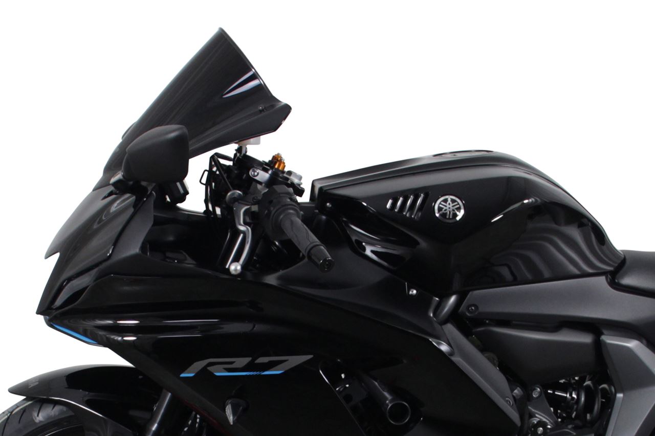スクリーン レーシング ブラック 幅300×長さ380mm YZF-R7