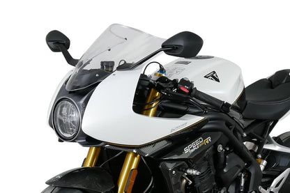 スクリーン レーシング クリア 幅320×長さ330mm スピードトリプル1200RR