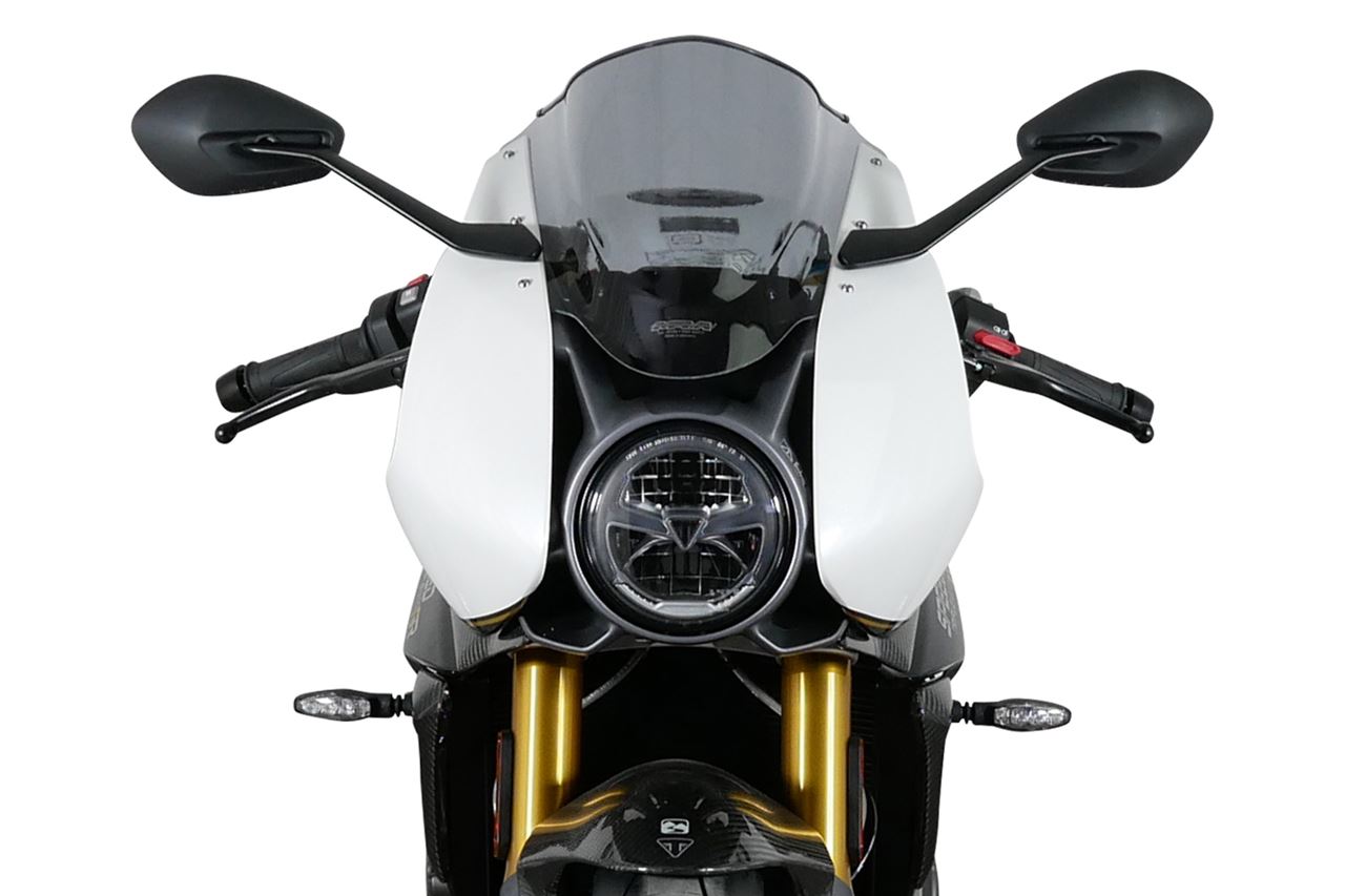 スクリーン レーシング スモーク 幅320×長さ330mm スピードトリプル1200RR