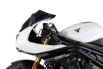 スクリーン レーシング ブラック 幅320×長さ330mm スピードトリプル1200RR
