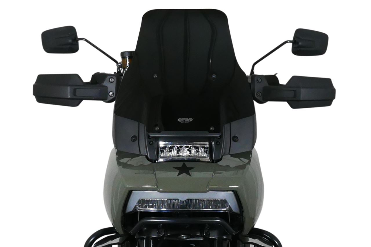 スクリーン スポイラー ブラック 幅410×長さ410mm パンアメリカ1250