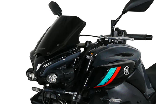 スクリーン レーシング ブラック 幅330×長さ280mm MT-10/SP