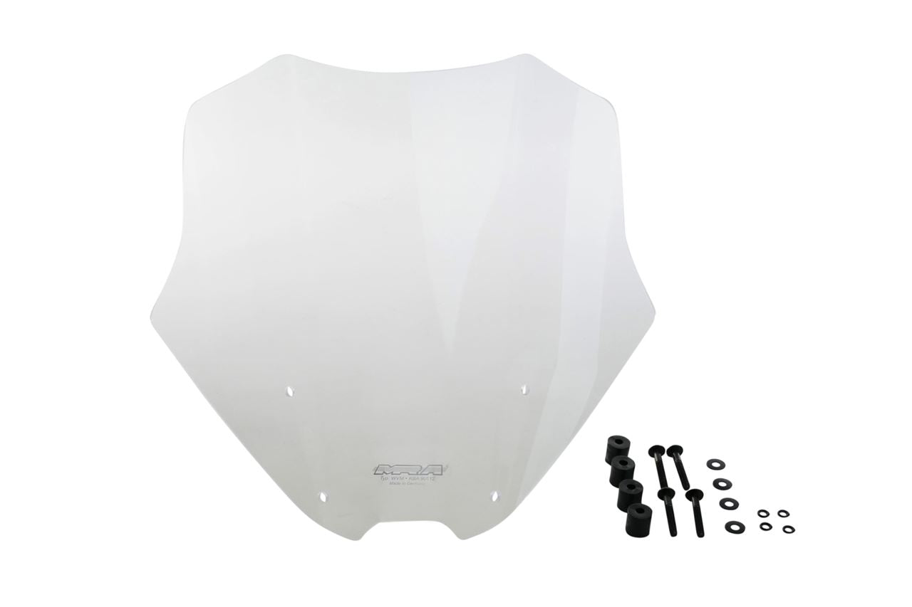 スクリーン レーシング クリア 幅330×長さ280mm MT-10/SP