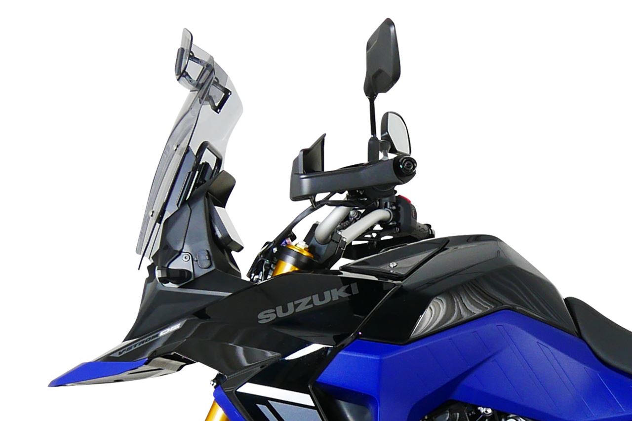 スクリーン ヴァリオツーリング スモーク 幅365×長さ450mm Vストローム800/DE