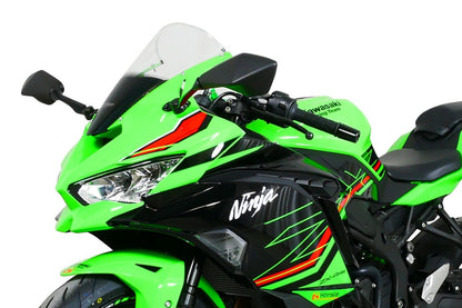 スクリーン レーシング クリア 幅370×長さ290mm ニンジャ ZX-4RR ZX-4R/SE