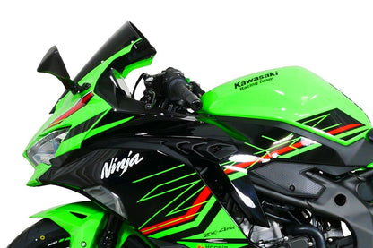スクリーン レーシング ブラック 幅370×長さ290mm ニンジャ ZX-4RR ZX-4R/SE