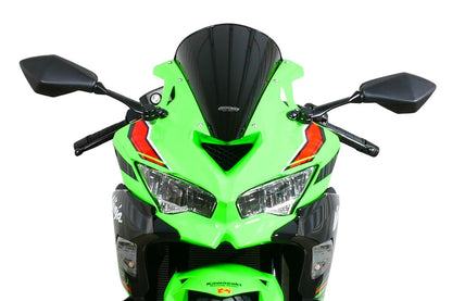 スクリーン レーシング ブラック 幅370×長さ290mm ニンジャ ZX-4RR ZX-4R/SE