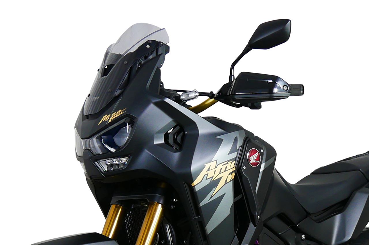 Screen, sports, smoked, 340mm wide x 375mm long, CRF1100L