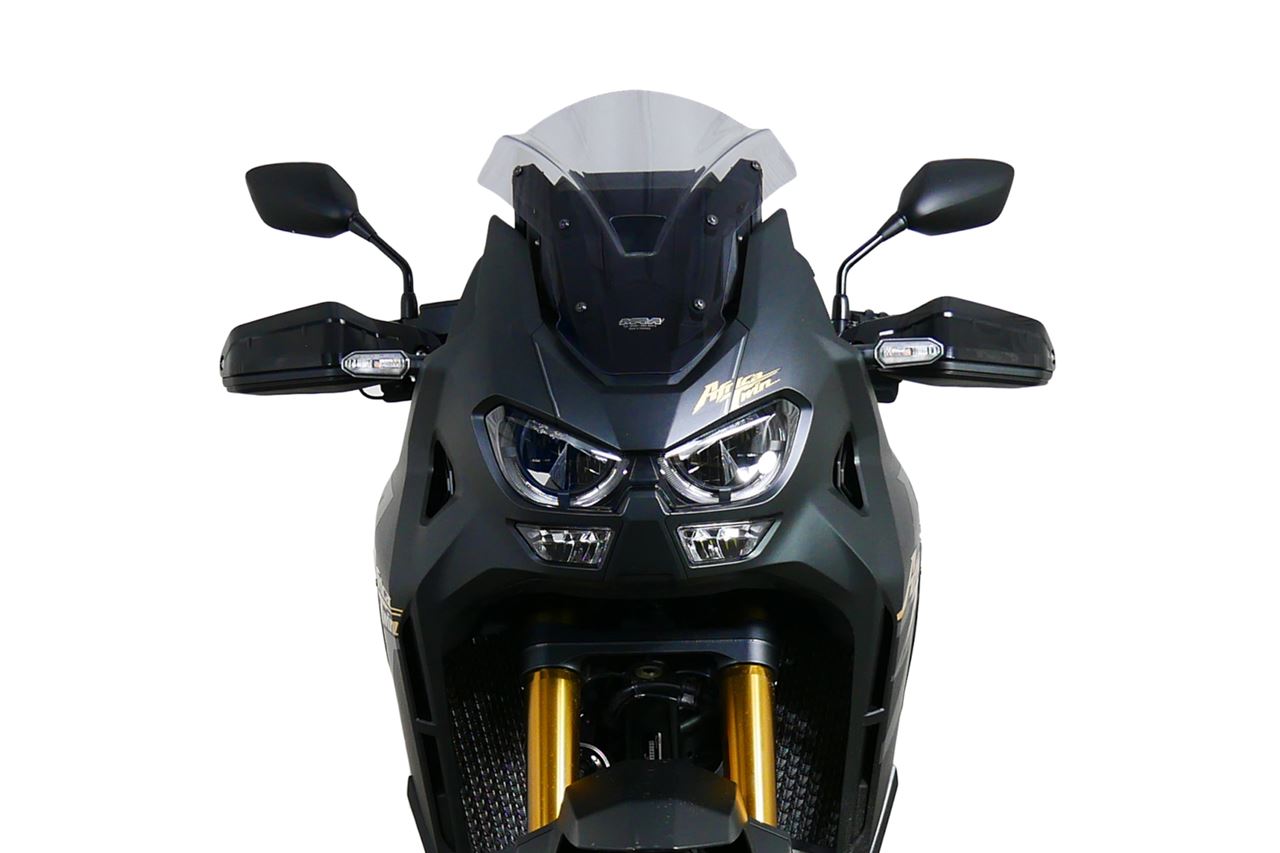 Screen, sports, smoked, 340mm wide x 375mm long, CRF1100L
