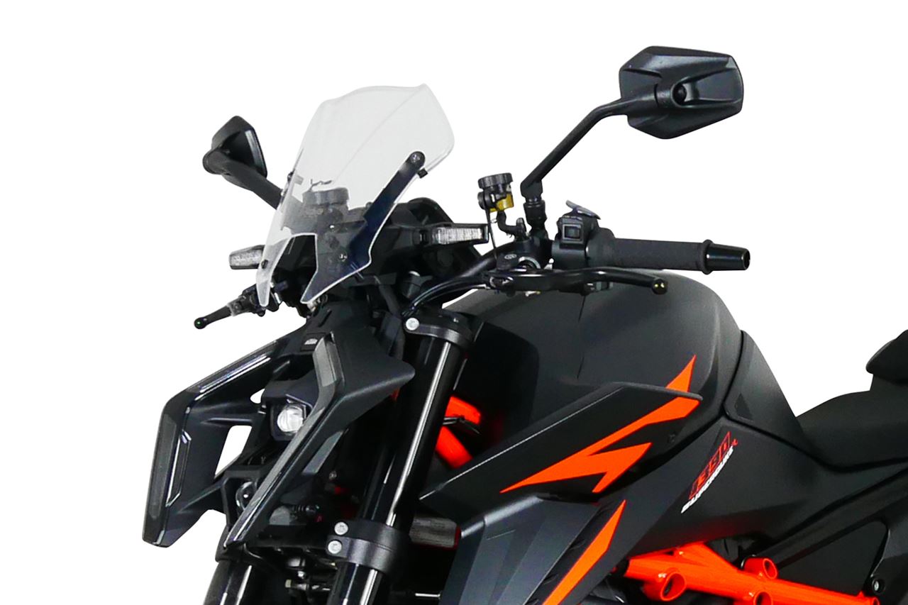 Screen, Sport, Clear, W275 x L270mm, 1390 Super Duke R