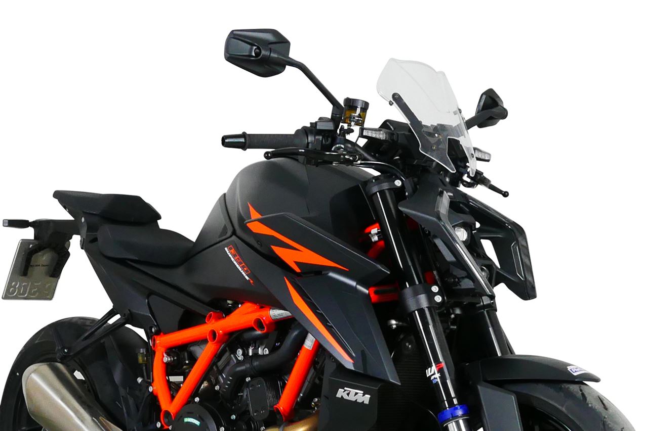 Screen, Sport, Clear, W275 x L270mm, 1390 Super Duke R