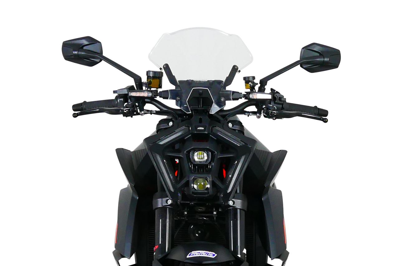 スクリーン レーシング クリア 幅325×長さ320mm 1390スーパーデュークR