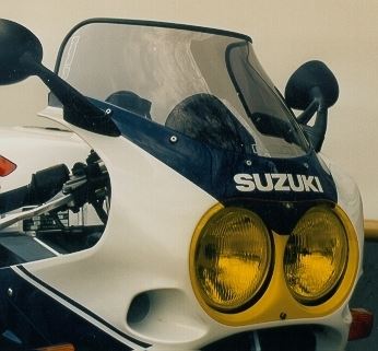 スクリーン スポイラー クリア 幅430×長さ295mm GSX-R750(油冷)