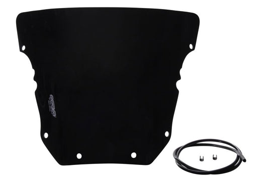 Screen Racing Black, 370mm (width) x 290mm (length), YZF-R6