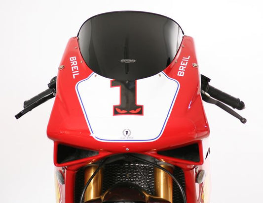 Screen, Original, Black, 345x310mm, Ducati 748/916/996