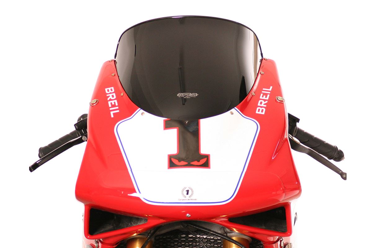 スクリーン スポイラー ブラック 幅350×長さ330mm ドゥカティ 748/916/996