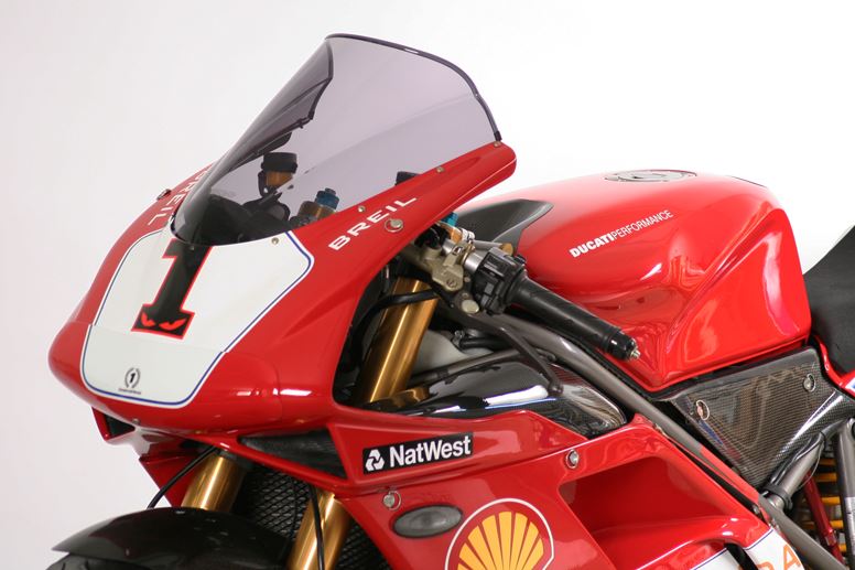 スクリーン レーシング スモーク 幅350×長さ350mm ドゥカティ 748/916/996